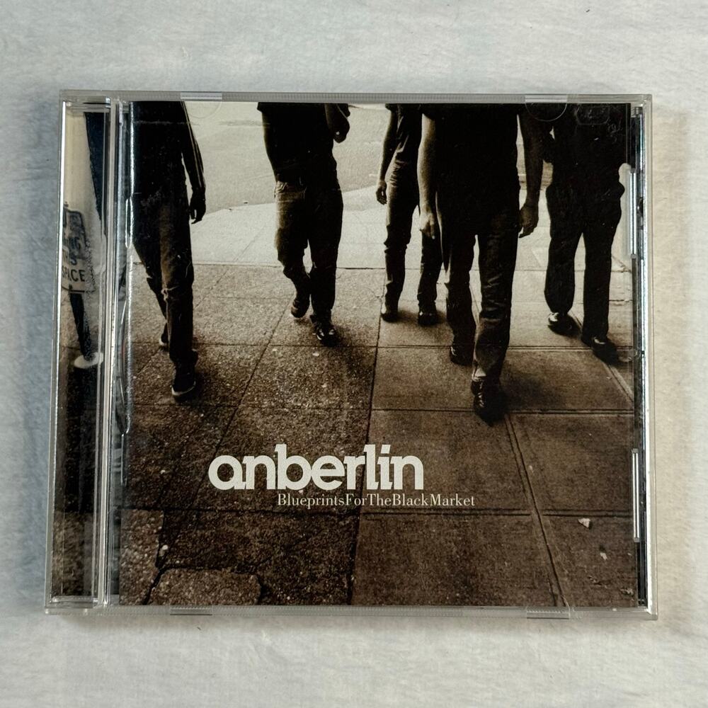 Anberlin – Blueprints for the Black Market CD 2003 Tooth & Nail Records TND41995